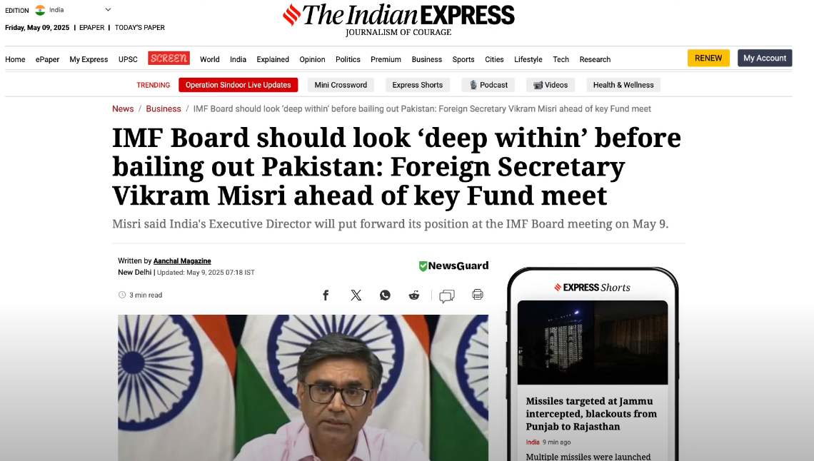 11283 How Close Is India To An All Out War With Pakistan Beyond News TV Tamasha Akash Banerjee YouTube 05 09 2025 04 59 PM