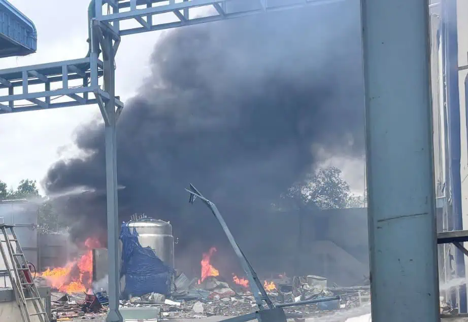 chemical plant blast