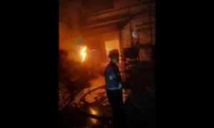 Fire Breaks Out at Rubber Factory in Katedan, No Casualties Reported