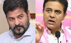 KTR Accepts CM Revanth Reddy’s Debate Challenge on Telangana Farmers’ Issues