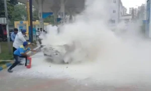 Action by Petrol Pump Staff Prevents Major Fire Accident in Hyderabad
