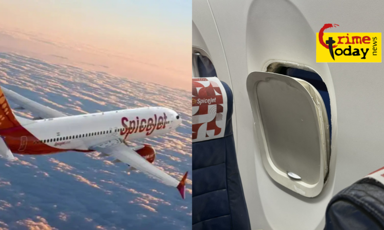 Window Frame Dislodges Mid-Air on SpiceJet Flight from Goa to Pune, Passengers Safe