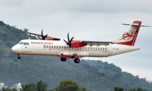 1756085216 Alliance Air flight develops snag returns to Hyderabad airport