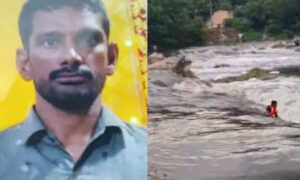 1756392892 Hyderabad man feared drowned after being washed away in Musi