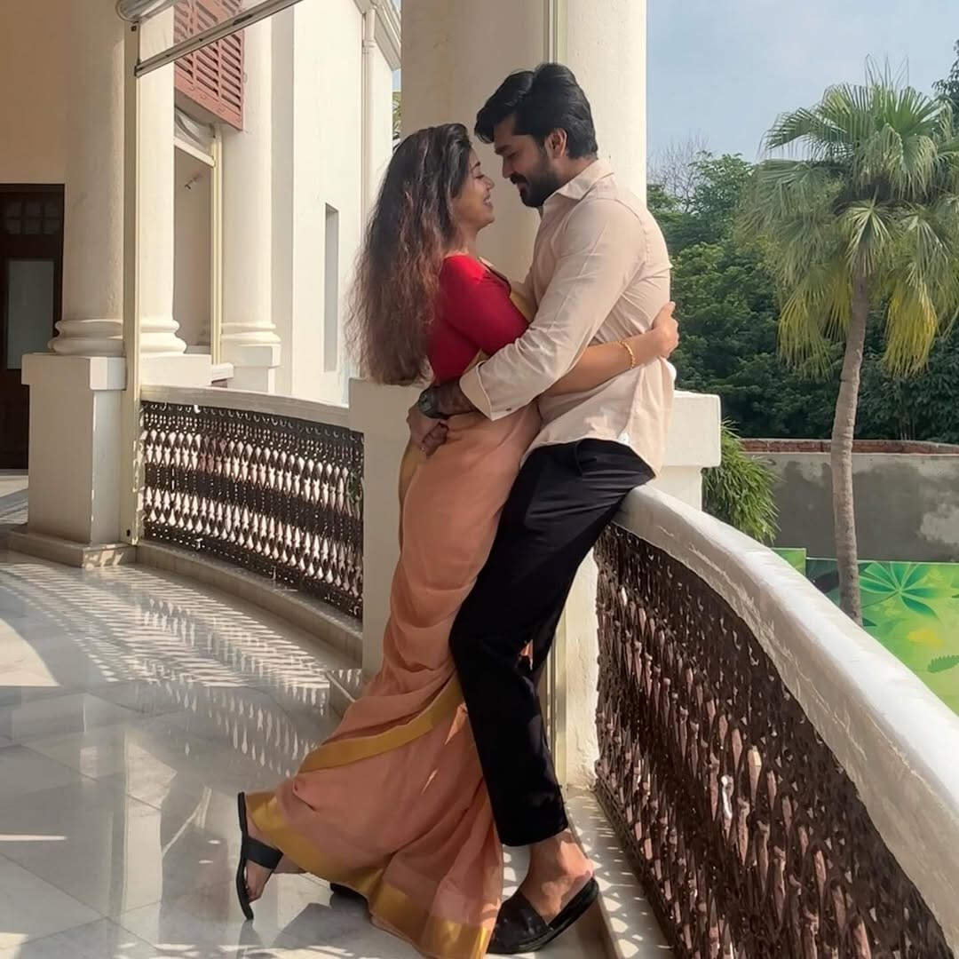 Nivetha Perthuraj and Rajhith Ibran first met at a racing circuit in Dubai around 2018.