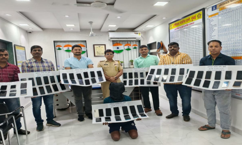 25 year old held in Jogeshwari phone theft case 89 stolen handsets