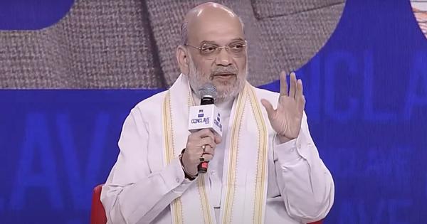 Amit Shah accuses INDIA blocs vice presidential candidate of ‘aiding Maoists