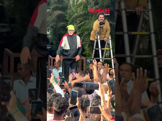 Amitabh Bachchan keeps the Sunday wave alive at Jalsa