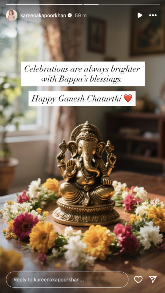 Celebrations are always brighter with Bappas blessings