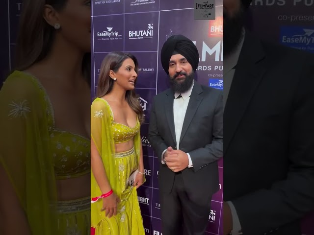 GeetaBasra and RajKundra are super stoked for the Filmfare Awards
