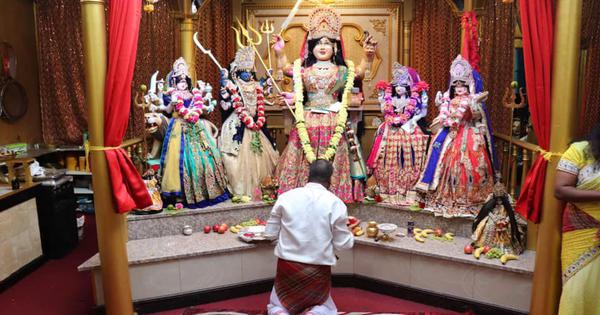 In New York an Indo Caribbean Mariamman temple run by women