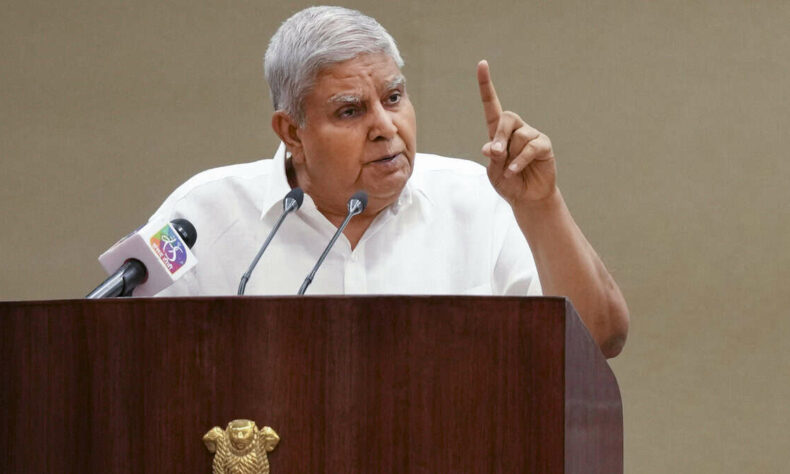 Jagdeep Dhankhar applies for pension as former MLA in Rajasthan