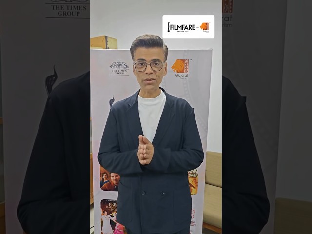 Karan Johar Talks About His Excitement For 70th Filmfare Awards