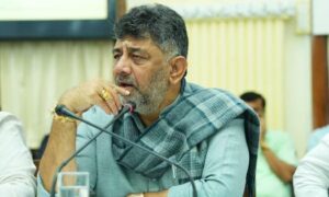 Karnataka Deputy CM DK Shivakumar apologises for singing RSS anthem