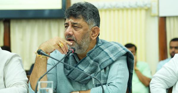 Karnataka Deputy CM DK Shivakumar apologises for singing RSS anthem