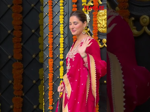 NargisFakhri was spotted looking pretty in a traditional outfit as