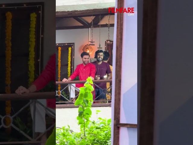 RanbirKapoor was spotted in a vibrant mood as he celebrated