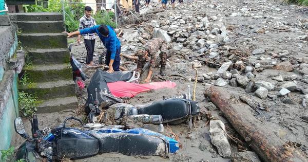 Two missing after heavy rains cause floods in Chamoli