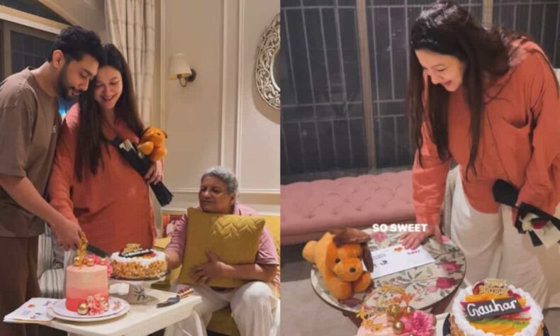 Zaid Darbar surprises his Biggest Blessing Gauahar Khan on her