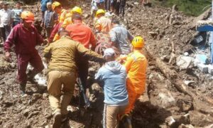 14 missing 20 injured after heavy rain buries several houses