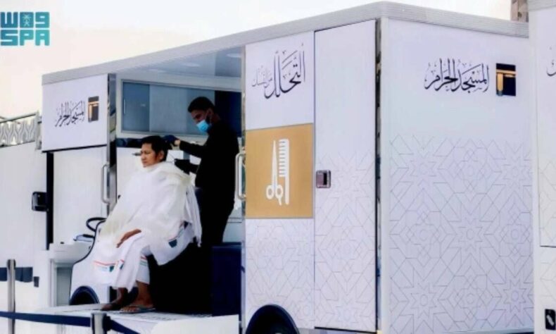 1756813977 Over 1 million Umrah pilgrims benefit from haircut services in