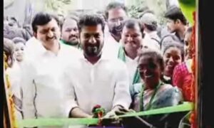 1756901813 CM inaugurates first batch of Indiramma houses in Telangana