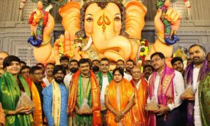 1756912804 Hyderabad police commissioner inspects Balapur Ganesh immersion route