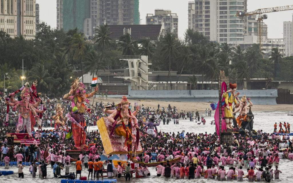1757187482 249 Ganesh Chatrurthi festival in Mumbai