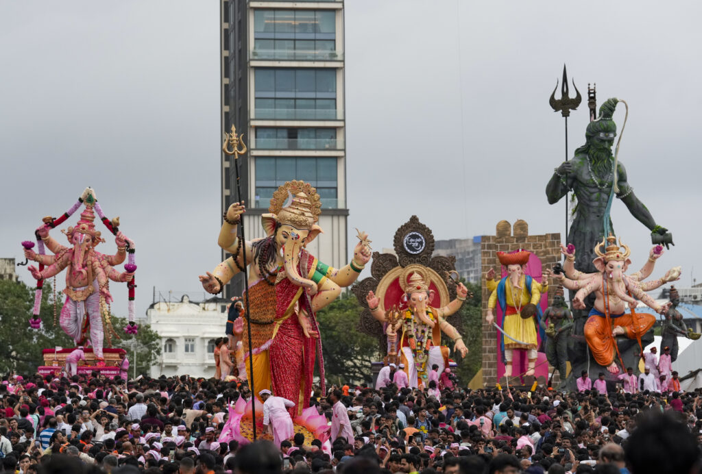 1757187482 615 Ganesh Chatrurthi festival in Mumbai