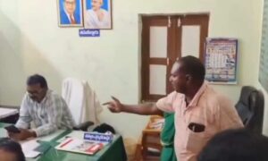 1757407078 Farmer attempts suicide in Telangana in front of tehsildar officer