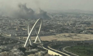 1757425372 Multiple explosions heard in Qatars capital Doha Report