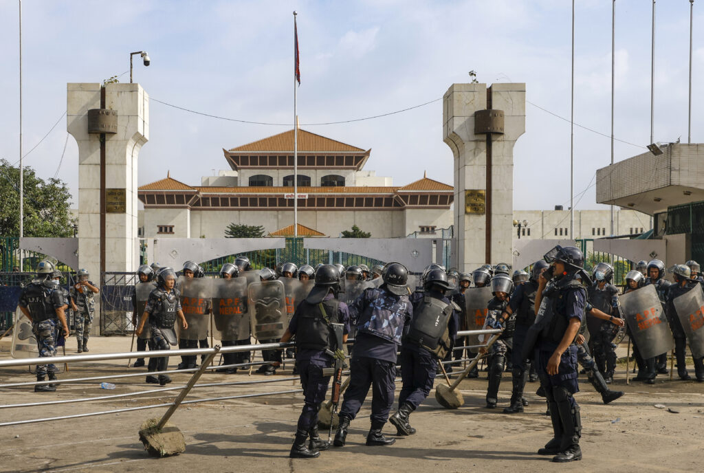 1757447333 540 Photos Anti government protests in Nepal