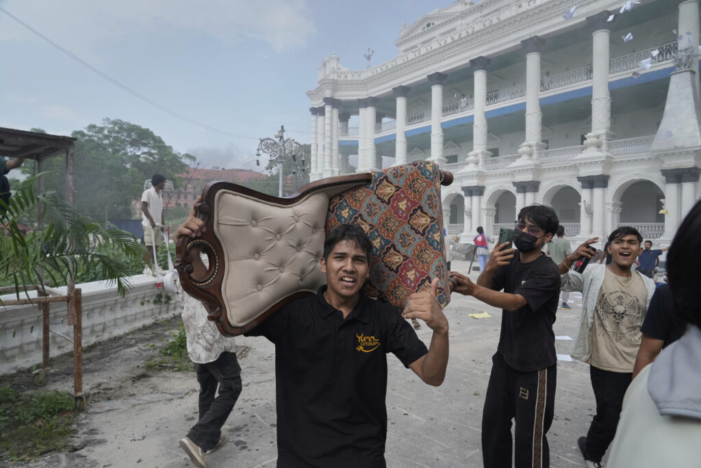 1757447333 81 Photos Anti government protests in Nepal