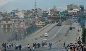 1757447337 Photos Anti government protests in Nepal
