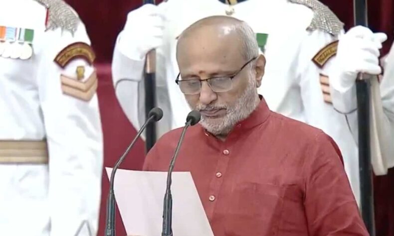 1757656015 C P Radhakrishnan takes oath as 15th Vice President of