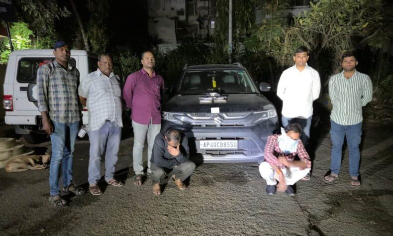 1757806135 Drug peddlers arrested in Banjara Hills MDMA ganja seized