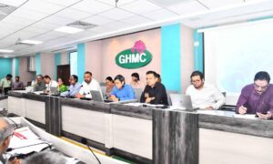 1758073492 Compete pending SNDP works quickly GHMC commissioner