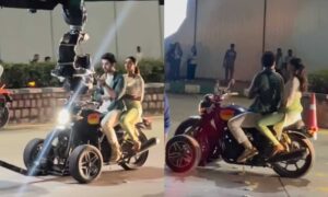 1758955555 After Charminar Ananya Panday surprises fans in Hitec City