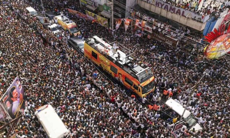 1758999479 Atleast 10 dead in stampede at actor turned politician Vijays rally