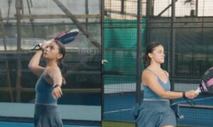 Alia Bhatt shows her obsession with new padel sport