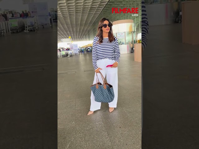 ChitrangadaSingh was spotted at the airport looking as radiant as