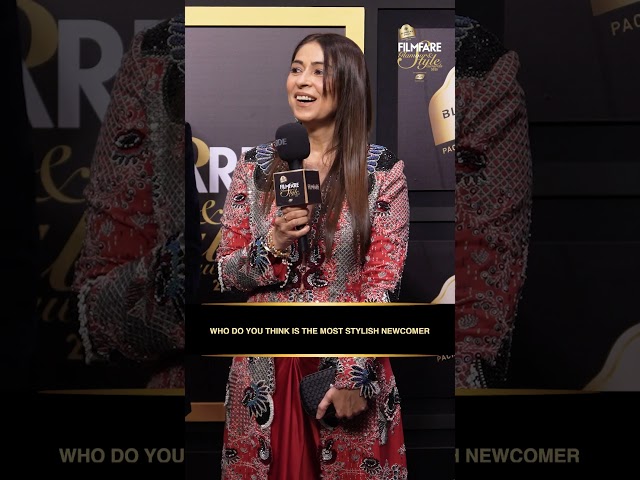 Chunky Panday And Bhavana Pandey Talk Fashion At The Filmfare