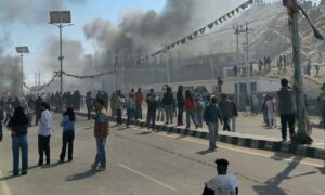 Curfew imposed over 50 detained day after violence