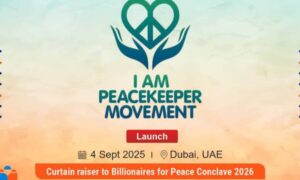 Dubai to host launch of I Am Peacekeeper Movement