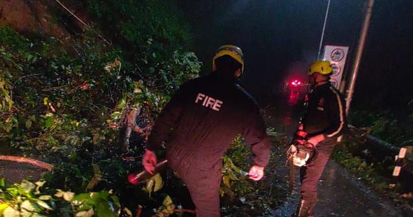 Five swept away as heavy rains trigger floods landslides in