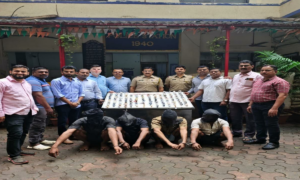 Four arrested for Andheri shop burglary Police recover 150 watches
