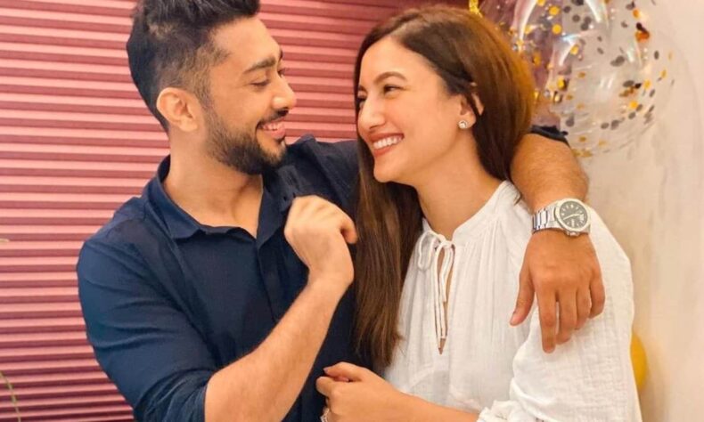 Gauahar Khan gives a glimpse into minutes before she was