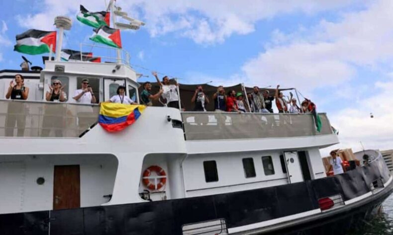 Global Sumud Flotilla departs Barcelona to break Israeli siege