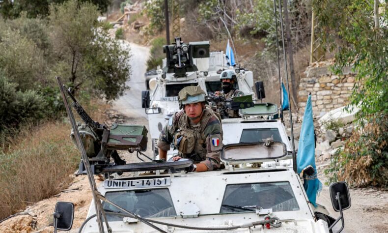 Israeli drones drop grenades near UN peacekeepers in Lebanon