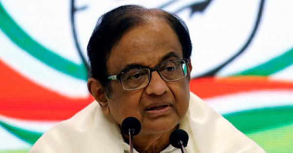 P Chidambaram says US urged India not to react after
